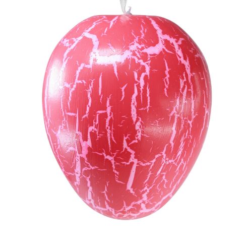 Artikel Decoratieve hanger paaseieren geel/roze/rood craquelé H11,5cm 3 st