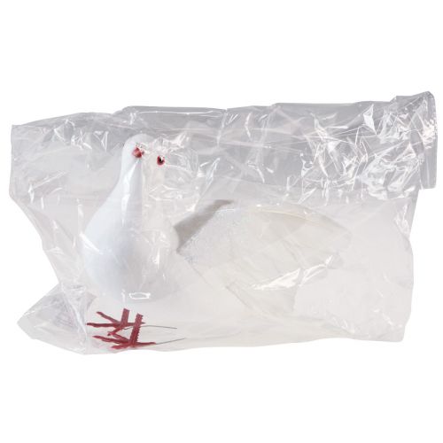 Artikel Bruiloft decoratie decoratieve duif witte bruiloft duif decoratie 17×23cm