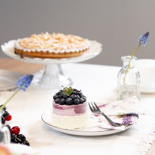 Artikel Decoratieve taarten met fruit, eetpoppen Ø8cm, 2 stuks