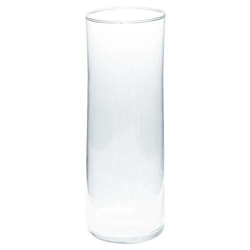 Floristik24 Hoge glazen vaas conisch bloemenvaas glas 30cm Ø10,5cm