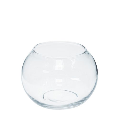 Floristik24.nl Vaas Mini Vaas Rond Glas Decoratie Ø7cm