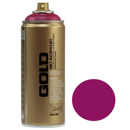 Floristik24 Spuitverf Spray Roze Montana Goud Satijn Mat 400ml