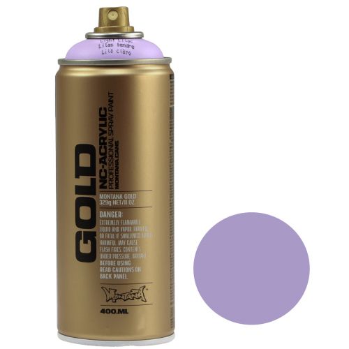 Artikel Spuitverf Spray Montana Gold Licht Paars Mat 400ml