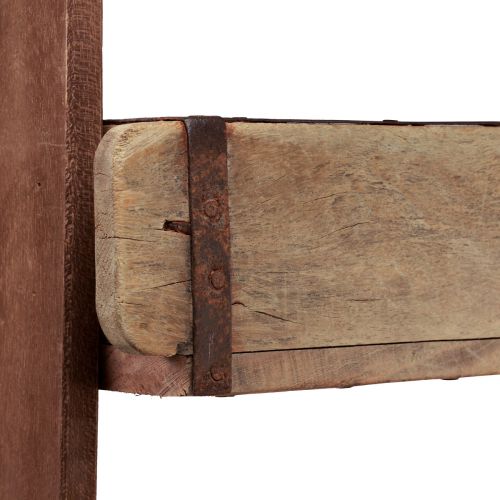 Floristik24 Houten plantenbak in baksteenvorm Houten plantenbak met hangmand H60cm