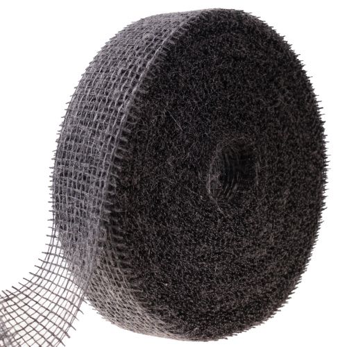 Floristik24 Juteband netband decoband jute bruin taupe 5cm 40m