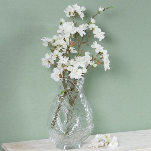 Artikel Glazen vaas in decoratieve visvorm voor een harmonieuze kamerinrichting, 24,5 cm