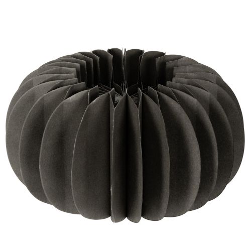 Honingraat papieren pompoen decoratie ring 24cm 4 stuks