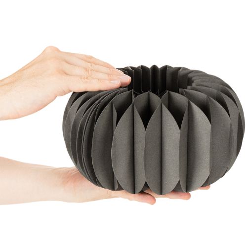 Artikel Honingraat papieren pompoen decoratie ring 24cm 4 stuks