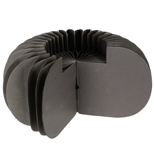 Honingraat papieren pompoen decoratie ring 24cm 4 stuks | Floristik24.nl