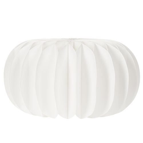 Honingraat papieren ring in de vorm van een pompoen, groot formaat, voor gedroogde bloemen en herfstdecoratie, 24 cm, 4 stuks | Floristik24.nl