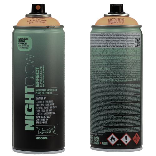 Artikel Fluorescerende verf spuitbus Nightglow Orange Neon 400ml