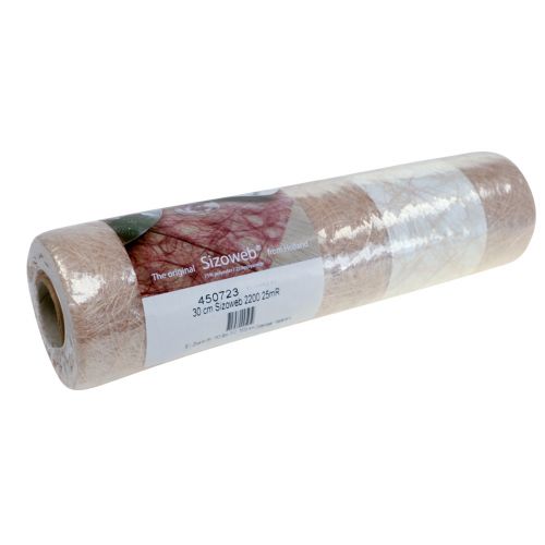 Artikel Deco fleece tafelloper Sizoweb beige 30cm 25m