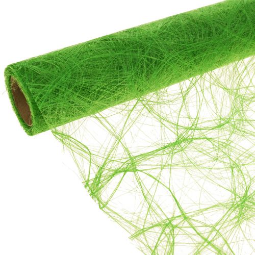 Artikel Deco fleece Sizoweb tafelloper appelgroen 30cm 5m