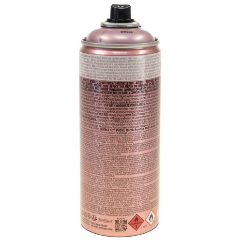 Artikel Verfspuit effectspray metallic lak rosé spuitbus 400ml
