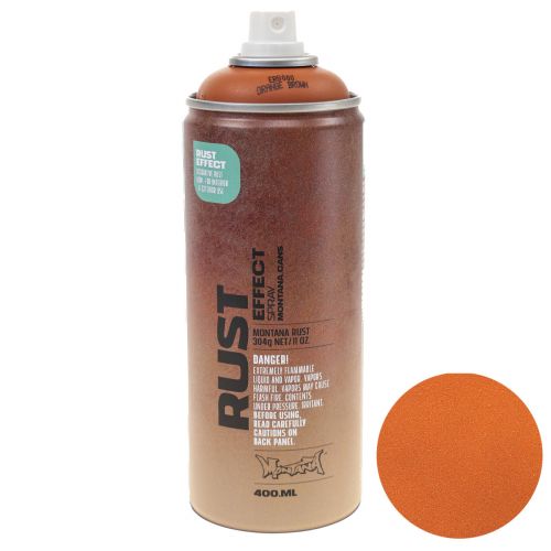 Artikel Roestspray effectspray roest binnen/buiten oranjebruin 400ml