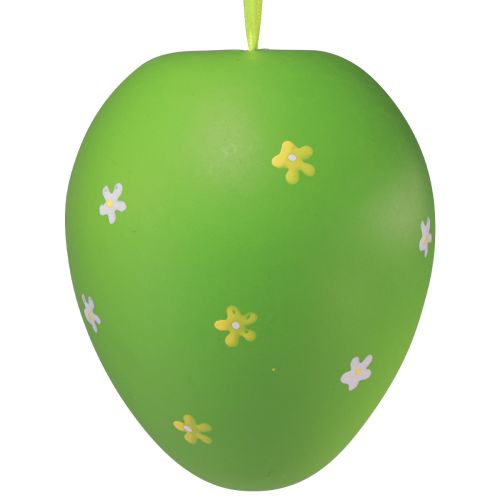 Floristik24 Paaseieren hangende plastic eieren 6,5x10cm 6 st
