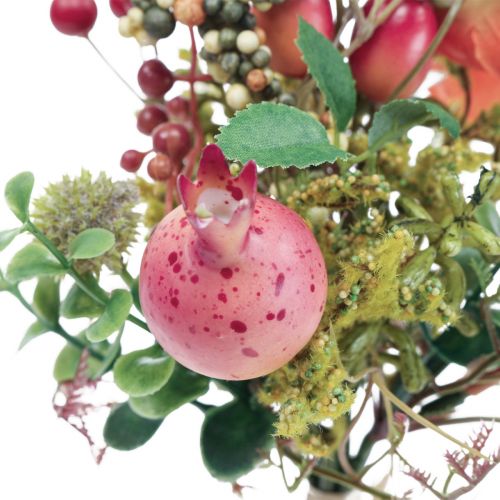 Floristik24 Kunstbloemboeket physalis globe distel granaatappel decoratie 21cm
