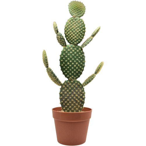Decoratieve cactus kunstplant cactusvijg 64cm