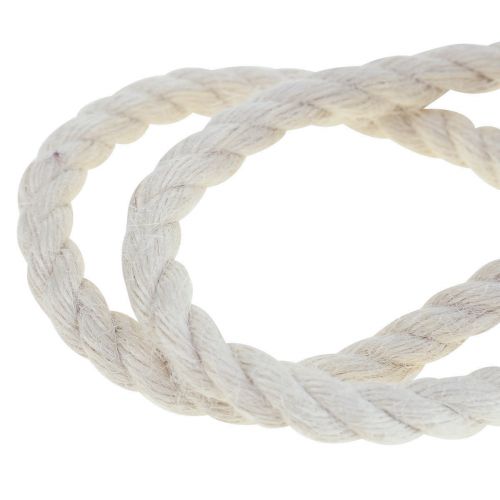 Artikel Jute lint jute koord koord jute decoratie creme wit Ø7mm 5m
