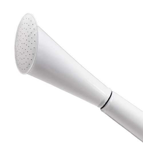 Floristik24 Decoratieve gieter metalen decoratieve kan wit 67cm 1 stuk