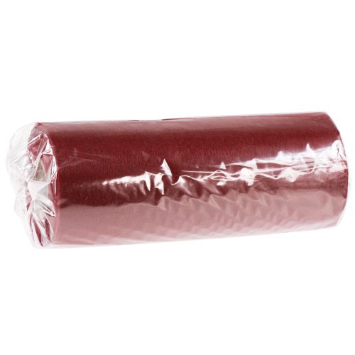 Artikel Dekovlies tafelloper fleece tafelloper rood bordeaux 23cm 25m
