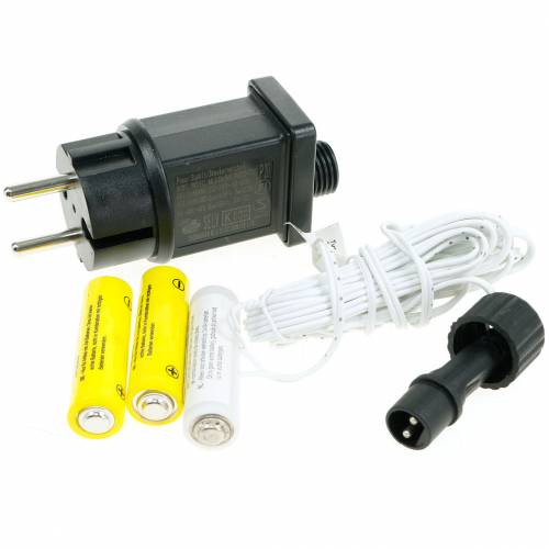 Artikel Batterijadapter wit 3m 4.5V 3 x AA