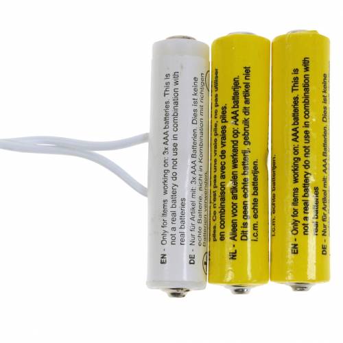 Artikel Batterijadapter wit 3m 4.5V 3 x AAA