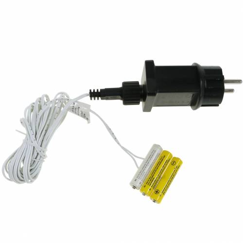 Artikel Batterijadapter wit 3m 4.5V 3 x AAA