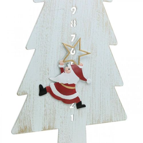 Floristik24 Deco adventskalender cijfers dennenboom metaal H50.5cm