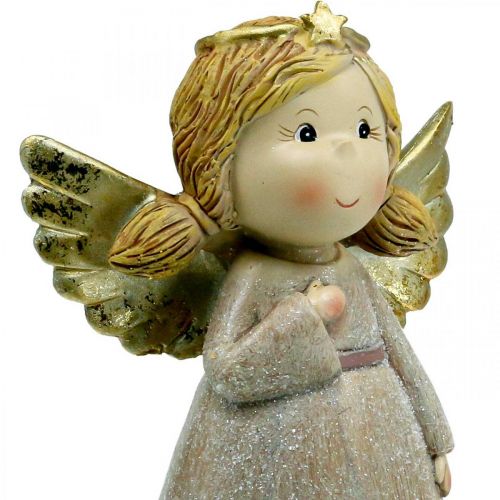 Floristik24 Adventsdecoratie, beschermengel, kerstengel, engelfiguur H24cm