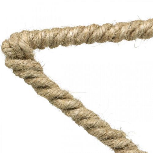 Artikel Adventdecoratie, kerstdecoratie ster, decoratieve ster jute B20cm 5 st
