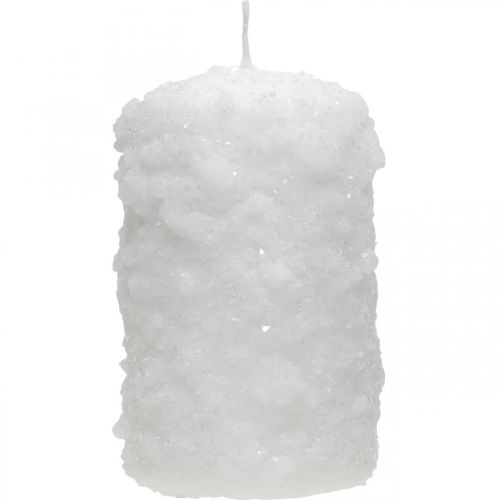 Adventskaarsen, stompkaarsen, sneeuwbalkaarsen 100/60mm 4 st