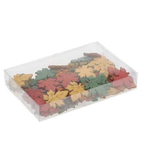 Floristik24 Esdoornblad kleurrijk om te strooien 3,5cm 72 st