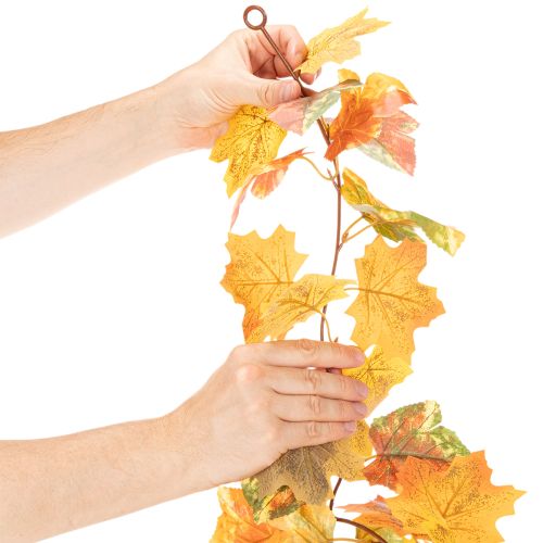 Artikel Kunstmatige esdoornkrans, herfstdecoratie, 165 cm