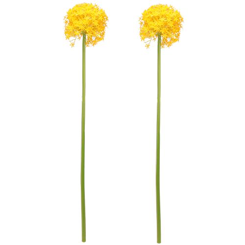 Artikel Allium Gele Bloem Kunstui 80cm Ø14,5cm 2st