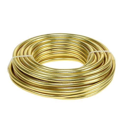 Floristik24 Aluminiumdraad 5mm 500g goud