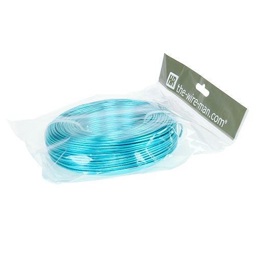 Artikel Aluminium draad Ø2mm 500g 60m turkoois