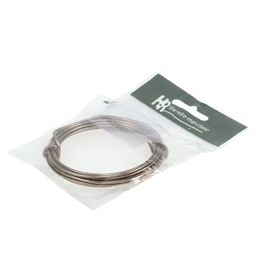 Artikel Aluminiumdraad 2mm bruin 3m