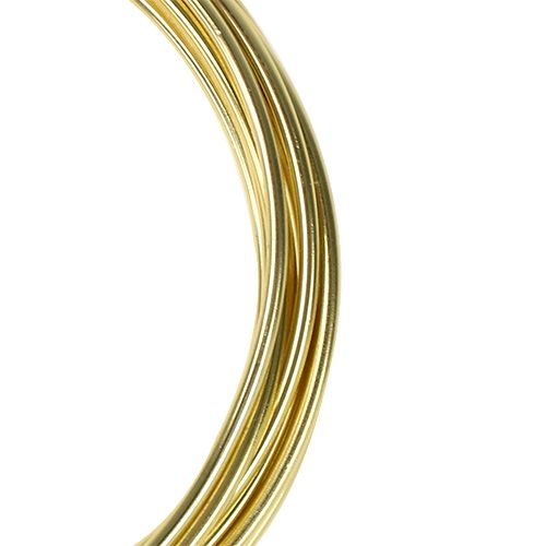 Artikel Aluminiumdraad 2mm goud 3m
