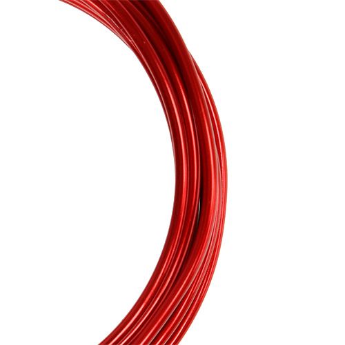 Artikel Aluminium Draad 2mm Rood 3m