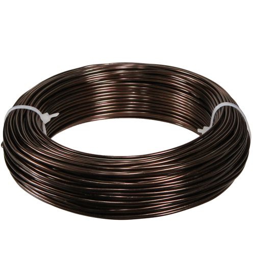 Aluminiumdraad bruin hobbydraad aluminiumdraad Ø2mm 60m 500g