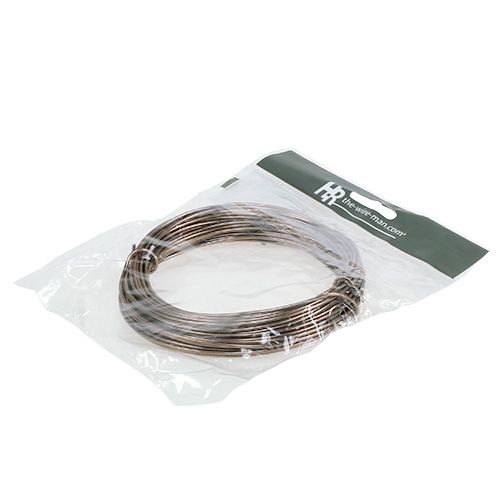 Artikel Aluminiumdraad lichtbruin Ø2mm 12m