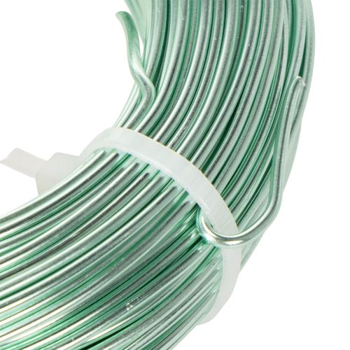 Aluminiumdraad 2 mm decoratief draad knutseldraad 60 m 500 g | Floristik24.nl