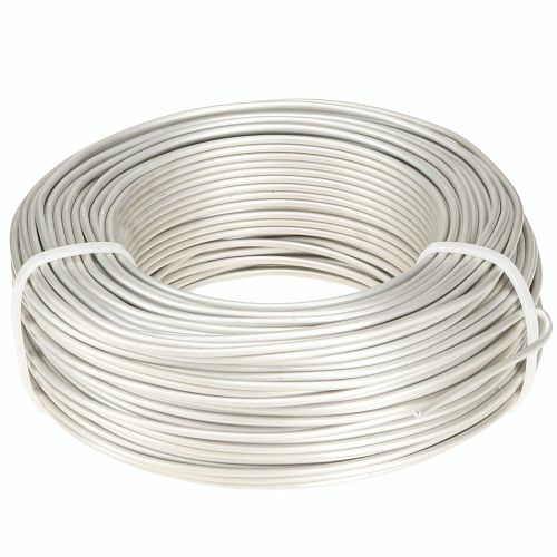 Aluminiumdraad Ø2mm bonsaidraad in crèmekleur 500g 60m