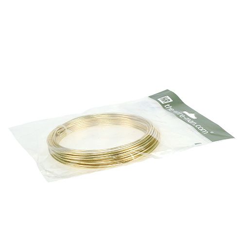 Artikel Aluminiumdraad 2mm 100g goud