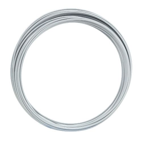 Floristik24 Aluminium Draad 2mm 100g Wit