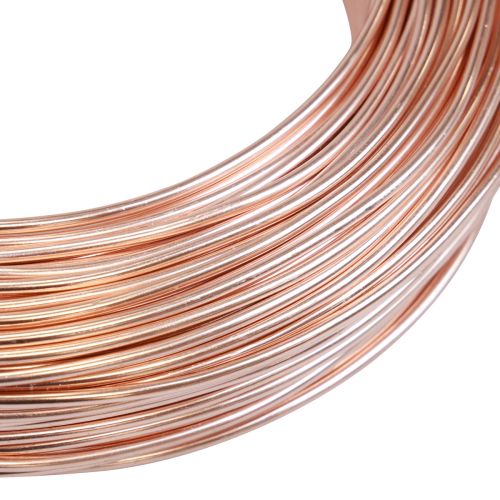 Artikel Aluminiumdraad aluminiumdraad 2mm sieradendraad rosé goud 60m 500g
