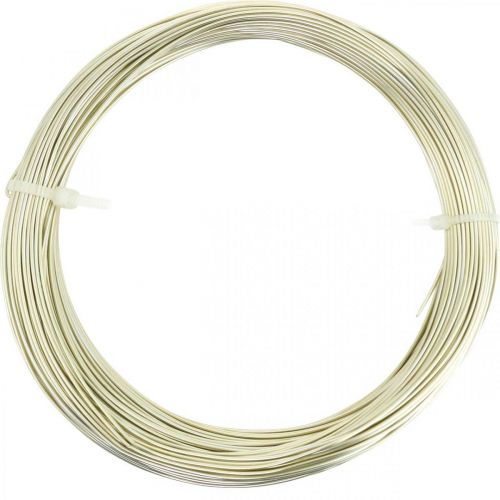 Artikel Aluminiumdraad Ø1mm champagne sieradendraad rond 120g