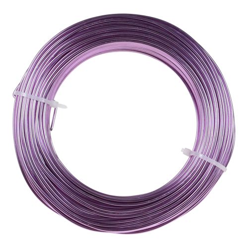 Artikel Aluminiumdraad paars Ø2mm sieradendraad lavendel rond 500g 60m