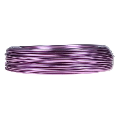 Artikel Aluminiumdraad paars Ø2mm sieradendraad lavendel rond 500g 60m